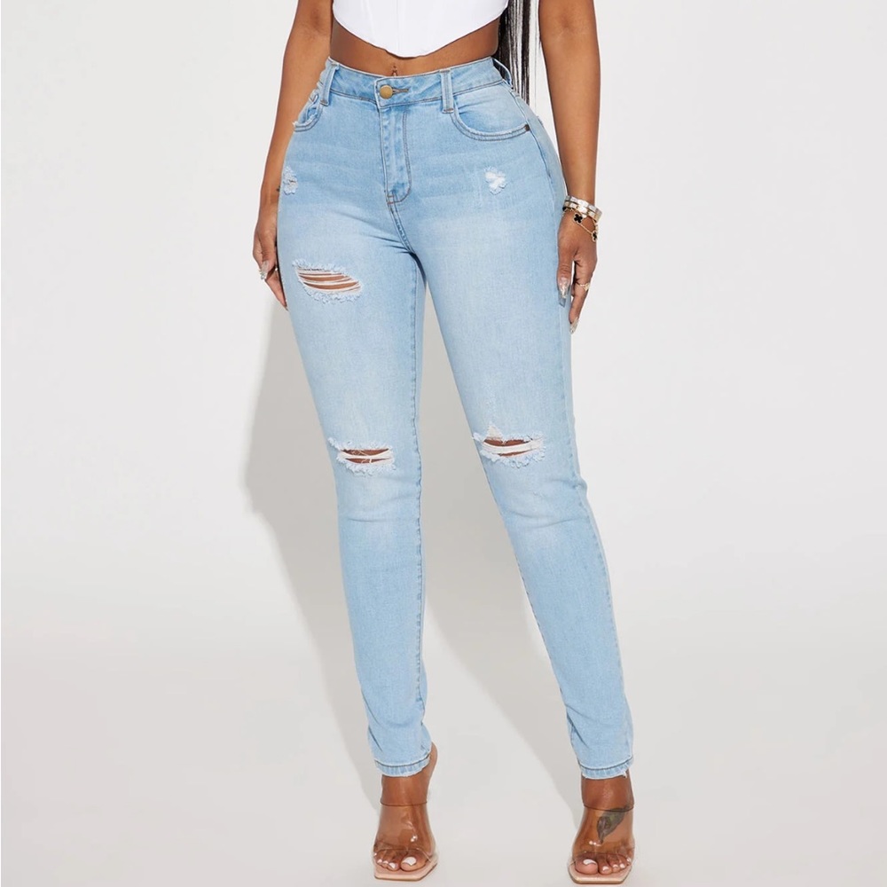 Hannah high rise jeans- fashion nova